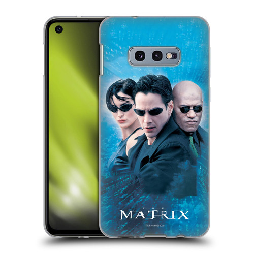 The Matrix Key Art Group 3 Soft Gel Case for Samsung Galaxy S10e