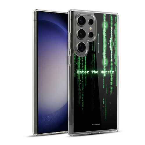 The Matrix Key Art Enter The Matrix Soft Gel Case for Samsung Galaxy S23 Ultra 5G & MagSafe