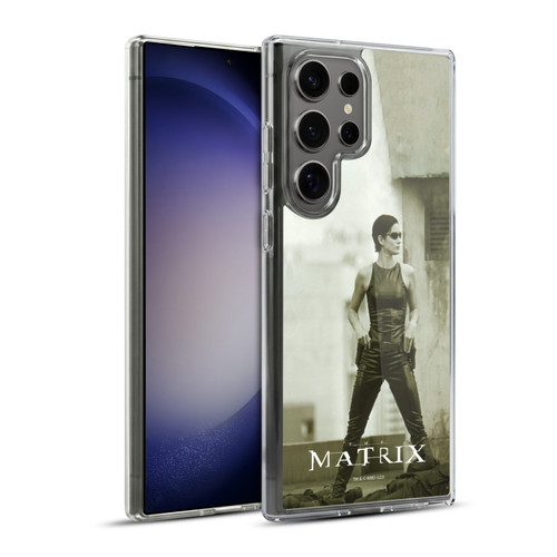 The Matrix Key Art Trinity Soft Gel Case for Samsung Galaxy S23 Ultra 5G & MagSafe