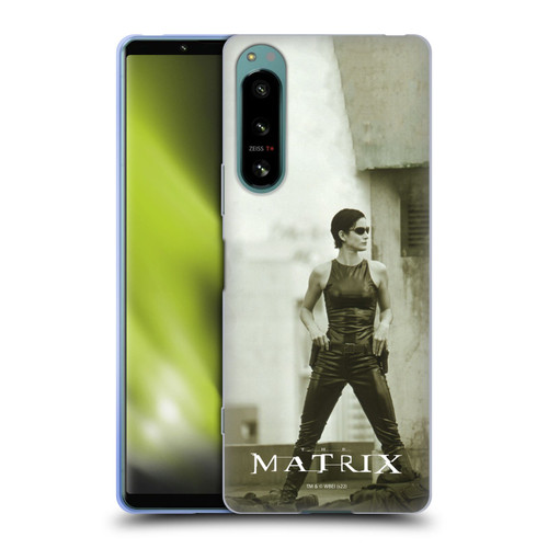 The Matrix Key Art Trinity Soft Gel Case for Sony Xperia 5 IV