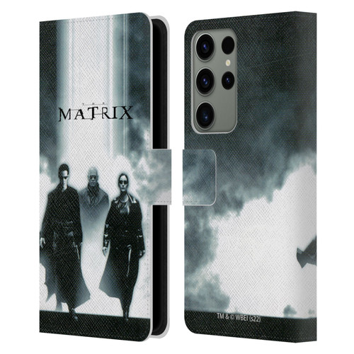 The Matrix Key Art Group 2 Leather Book Wallet Case Cover For Samsung Galaxy S23 Ultra 5G