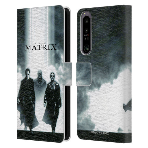 The Matrix Key Art Group 2 Leather Book Wallet Case Cover For Sony Xperia 1 IV