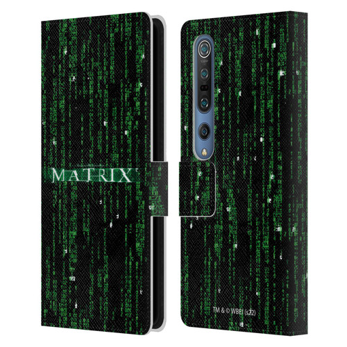 The Matrix Key Art Codes Leather Book Wallet Case Cover For Xiaomi Mi 10 5G / Mi 10 Pro 5G