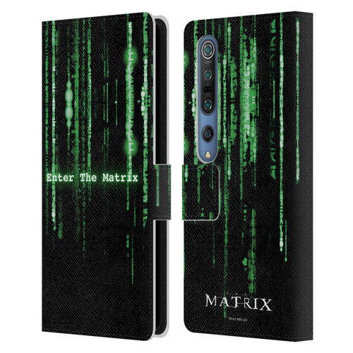 The Matrix Key Art Enter The Matrix Leather Book Wallet Case Cover For Xiaomi Mi 10 5G / Mi 10 Pro 5G