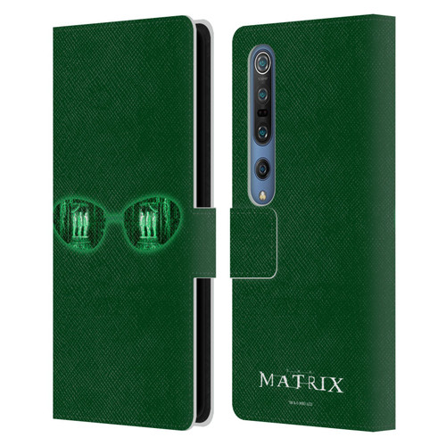 The Matrix Key Art Glass Leather Book Wallet Case Cover For Xiaomi Mi 10 5G / Mi 10 Pro 5G