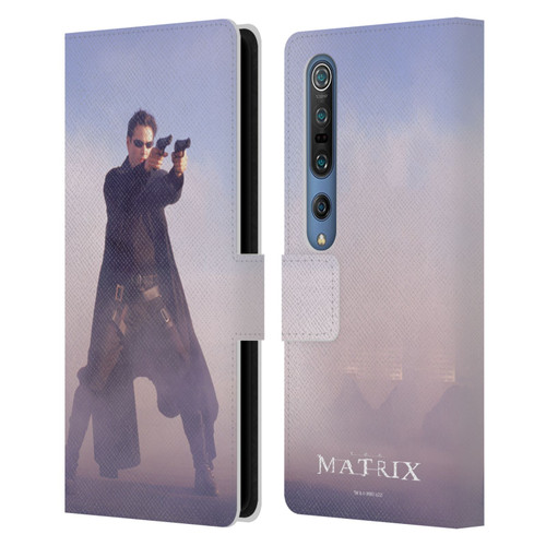 The Matrix Key Art Neo 2 Leather Book Wallet Case Cover For Xiaomi Mi 10 5G / Mi 10 Pro 5G