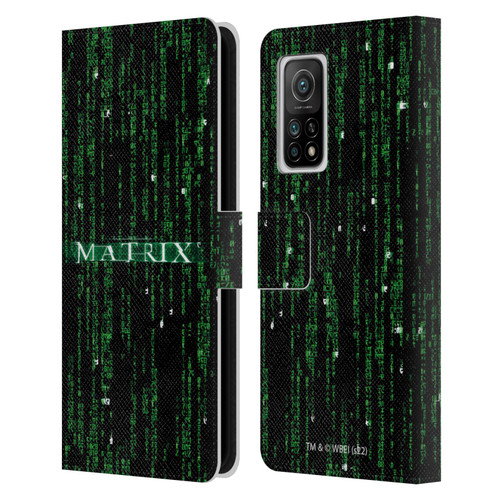 The Matrix Key Art Codes Leather Book Wallet Case Cover For Xiaomi Mi 10T 5G