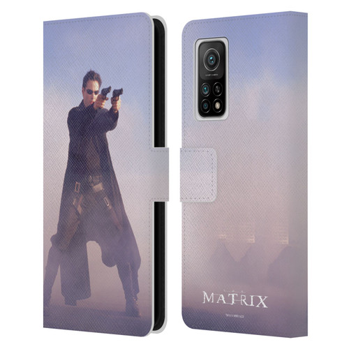 The Matrix Key Art Neo 2 Leather Book Wallet Case Cover For Xiaomi Mi 10T 5G