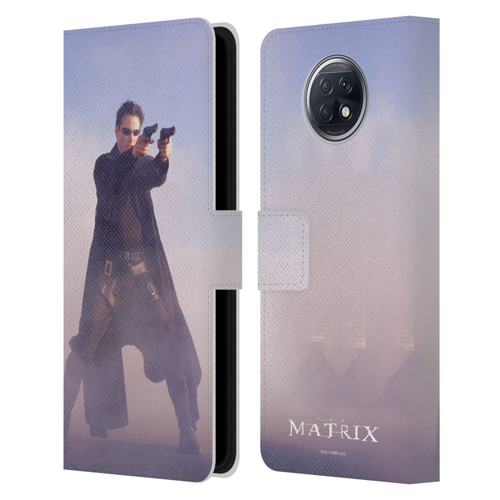 The Matrix Key Art Neo 2 Leather Book Wallet Case Cover For Xiaomi Redmi Note 9T 5G