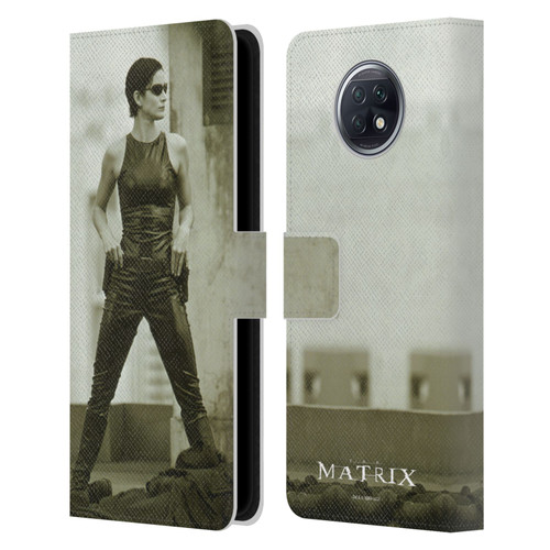 The Matrix Key Art Trinity Leather Book Wallet Case Cover For Xiaomi Redmi Note 9T 5G