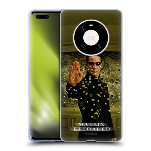 The Matrix Reloaded Key Art Neo 3 Soft Gel Case for Huawei Mate 40 Pro 5G