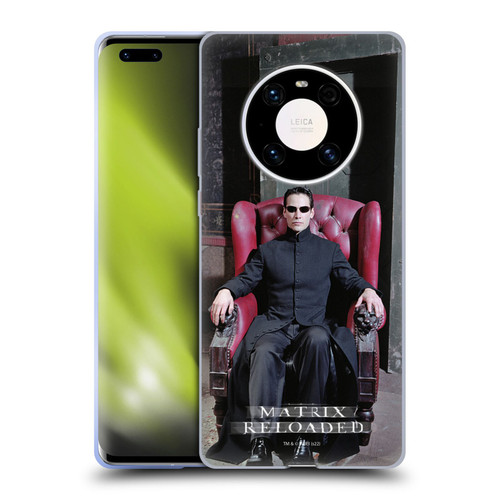 The Matrix Reloaded Key Art Neo 4 Soft Gel Case for Huawei Mate 40 Pro 5G