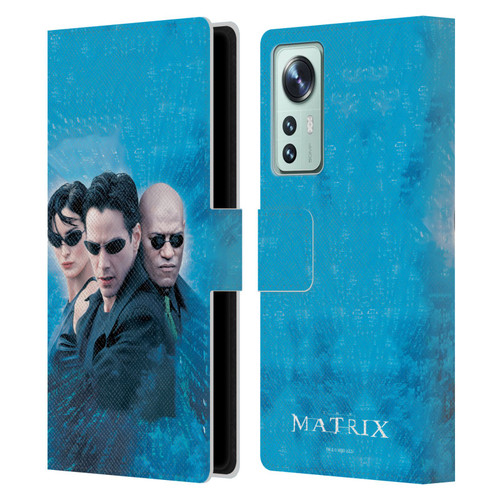 The Matrix Key Art Group 3 Leather Book Wallet Case Cover For Xiaomi 12