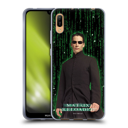 The Matrix Reloaded Key Art Neo 1 Soft Gel Case for Huawei Y6 Pro (2019)