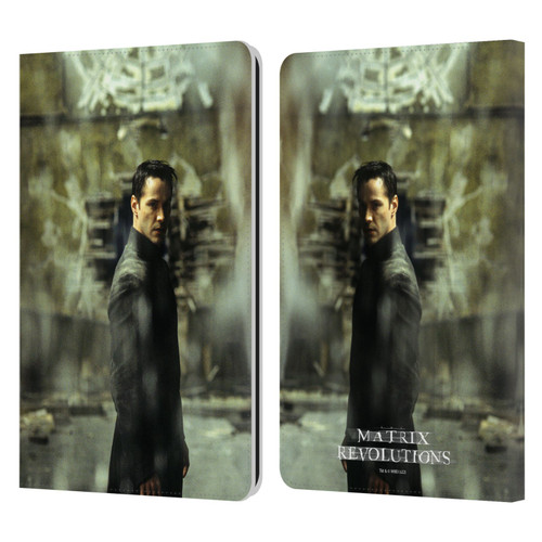 The Matrix Revolutions Key Art Neo 2 Leather Book Wallet Case Cover For Amazon Kindle Paperwhite 1 / 2 / 3
