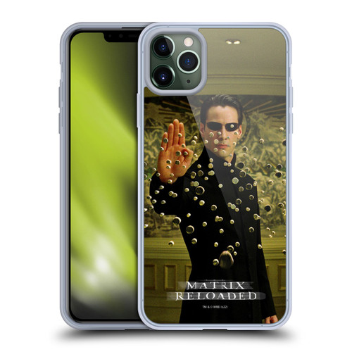 The Matrix Reloaded Key Art Neo 3 Soft Gel Case for Apple iPhone 11 Pro Max