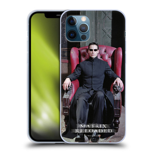 The Matrix Reloaded Key Art Neo 4 Soft Gel Case for Apple iPhone 12 / iPhone 12 Pro