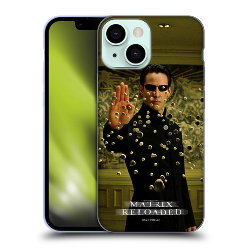 The Matrix Reloaded Key Art Neo 3 Soft Gel Case for Apple iPhone 13 Mini