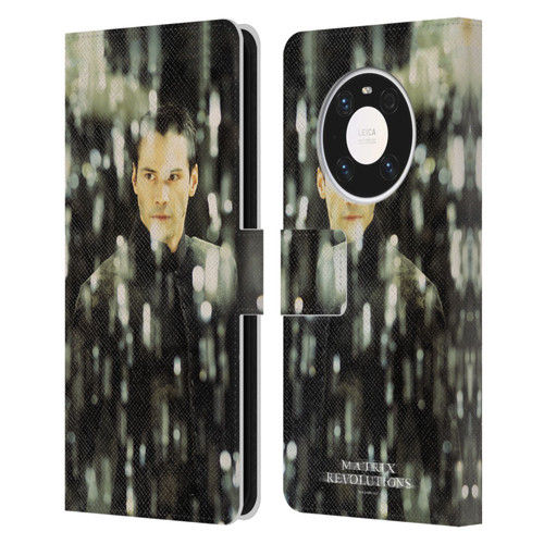 The Matrix Revolutions Key Art Neo 1 Leather Book Wallet Case Cover For Huawei Mate 40 Pro 5G
