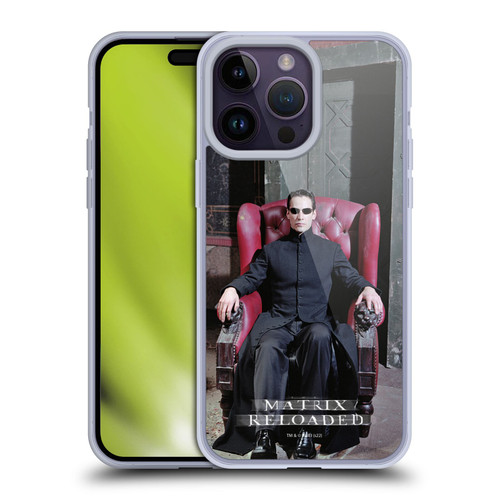 The Matrix Reloaded Key Art Neo 4 Soft Gel Case for Apple iPhone 14 Pro Max