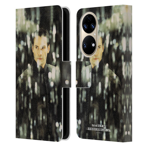 The Matrix Revolutions Key Art Neo 1 Leather Book Wallet Case Cover For Huawei P50