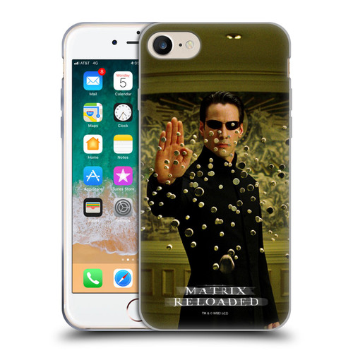 The Matrix Reloaded Key Art Neo 3 Soft Gel Case for Apple iPhone 7 / 8 / SE 2020 & 2022