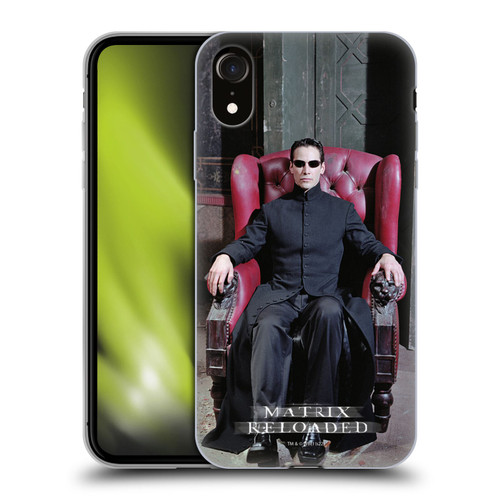 The Matrix Reloaded Key Art Neo 4 Soft Gel Case for Apple iPhone XR