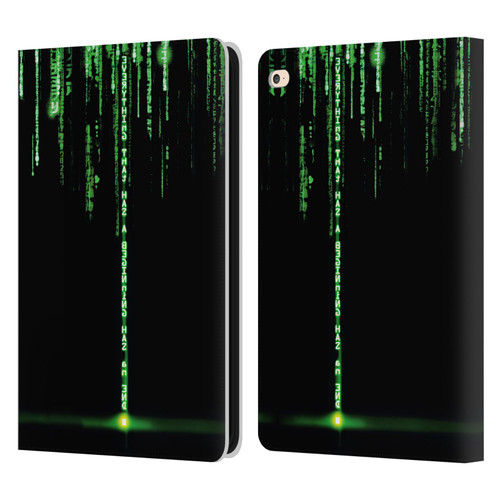 The Matrix Revolutions Key Art Everything That Has Beginning Leather Book Wallet Case Cover For Apple iPad Air 2 (2014)