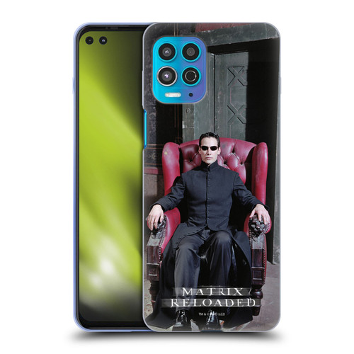 The Matrix Reloaded Key Art Neo 4 Soft Gel Case for Motorola Moto G100