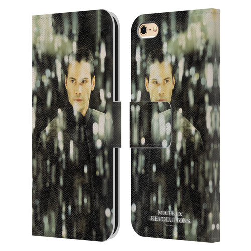 The Matrix Revolutions Key Art Neo 1 Leather Book Wallet Case Cover For Apple iPhone 6 / iPhone 6s