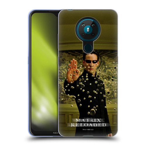The Matrix Reloaded Key Art Neo 3 Soft Gel Case for Nokia 5.3