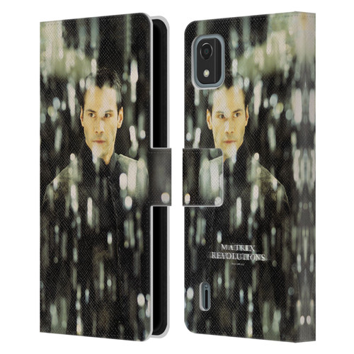 The Matrix Revolutions Key Art Neo 1 Leather Book Wallet Case Cover For Nokia C2 2nd Edition