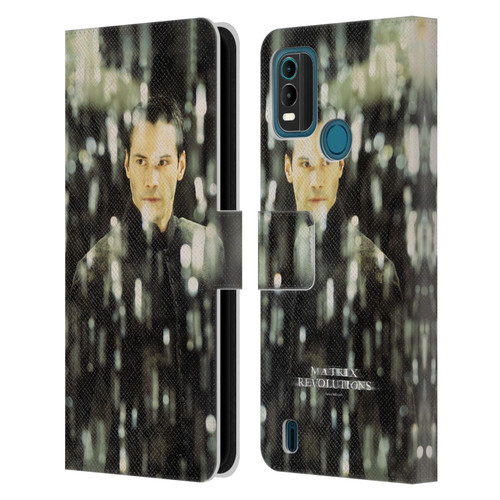 The Matrix Revolutions Key Art Neo 1 Leather Book Wallet Case Cover For Nokia G11 Plus