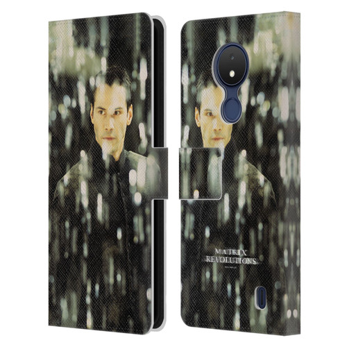 The Matrix Revolutions Key Art Neo 1 Leather Book Wallet Case Cover For Nokia C21
