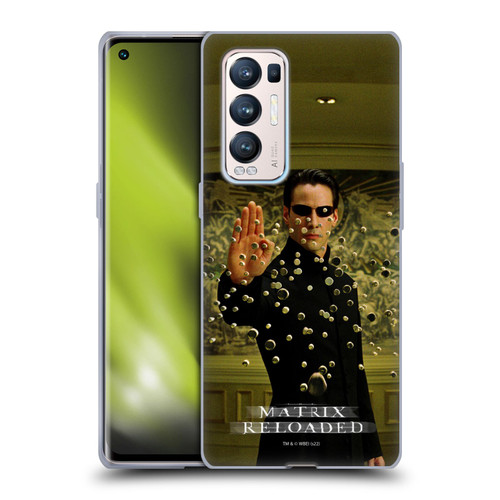 The Matrix Reloaded Key Art Neo 3 Soft Gel Case for OPPO Find X3 Neo / Reno5 Pro+ 5G
