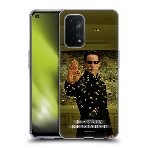 The Matrix Reloaded Key Art Neo 3 Soft Gel Case for OPPO A54 5G