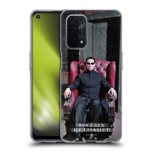 The Matrix Reloaded Key Art Neo 4 Soft Gel Case for OPPO A54 5G