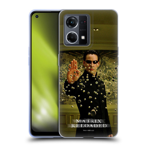 The Matrix Reloaded Key Art Neo 3 Soft Gel Case for OPPO Reno8 4G