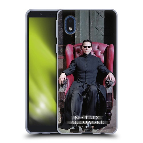 The Matrix Reloaded Key Art Neo 4 Soft Gel Case for Samsung Galaxy A01 Core (2020)