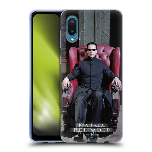 The Matrix Reloaded Key Art Neo 4 Soft Gel Case for Samsung Galaxy A02/M02 (2021)