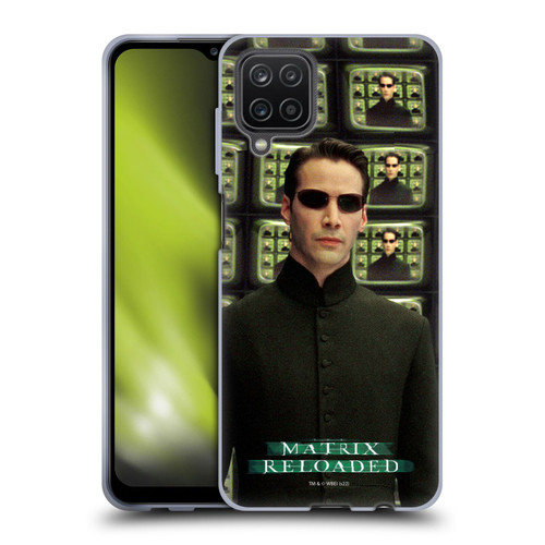 The Matrix Reloaded Key Art Neo 2 Soft Gel Case for Samsung Galaxy A12 (2020)