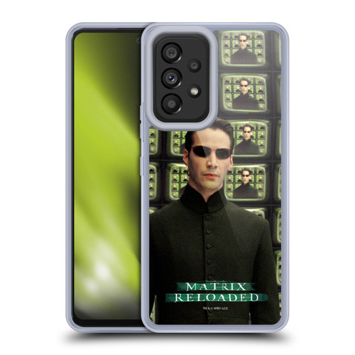 The Matrix Reloaded Key Art Neo 2 Soft Gel Case for Samsung Galaxy A53 5G (2022)