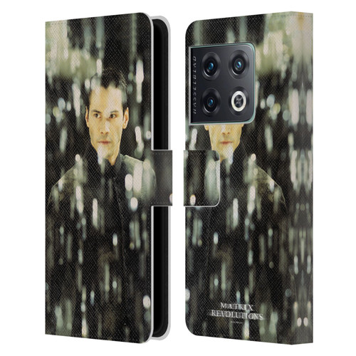 The Matrix Revolutions Key Art Neo 1 Leather Book Wallet Case Cover For OnePlus 10 Pro