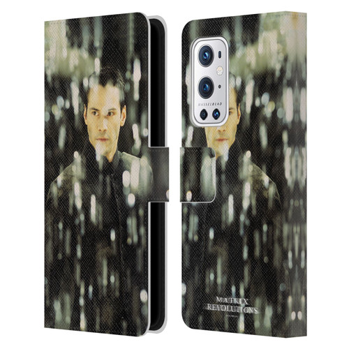 The Matrix Revolutions Key Art Neo 1 Leather Book Wallet Case Cover For OnePlus 9 Pro
