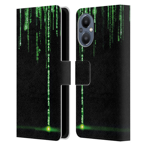 The Matrix Revolutions Key Art Everything That Has Beginning Leather Book Wallet Case Cover For OnePlus Nord N20 5G