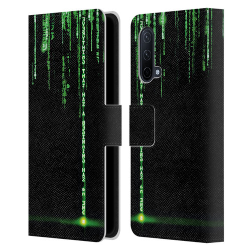 The Matrix Revolutions Key Art Everything That Has Beginning Leather Book Wallet Case Cover For OnePlus Nord CE 5G