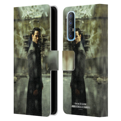 The Matrix Revolutions Key Art Neo 2 Leather Book Wallet Case Cover For OPPO Find X2 Neo 5G