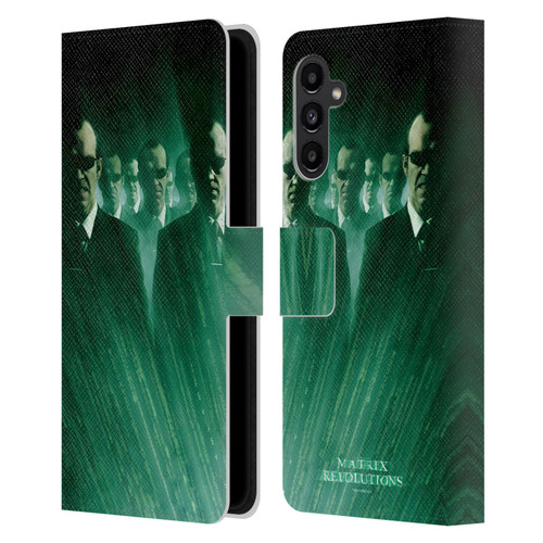 The Matrix Revolutions Key Art Smiths Leather Book Wallet Case Cover For Samsung Galaxy A13 5G (2021)