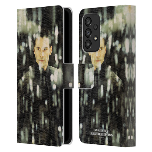 The Matrix Revolutions Key Art Neo 1 Leather Book Wallet Case Cover For Samsung Galaxy A33 5G (2022)