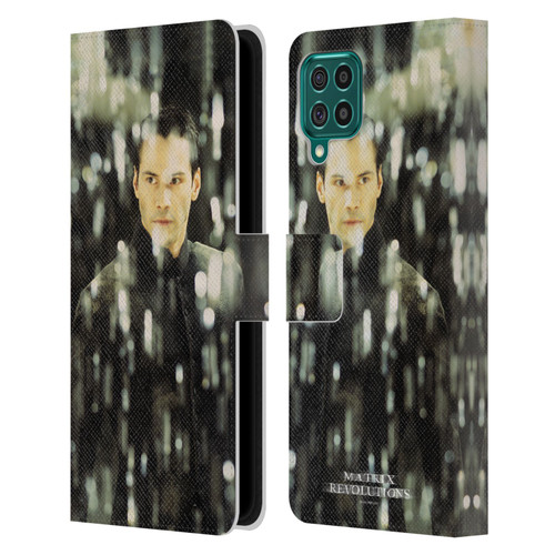 The Matrix Revolutions Key Art Neo 1 Leather Book Wallet Case Cover For Samsung Galaxy F62 (2021)